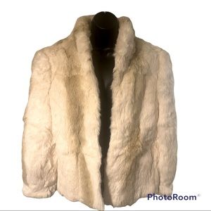 ✨Vintage✨ rabbit fur coat L